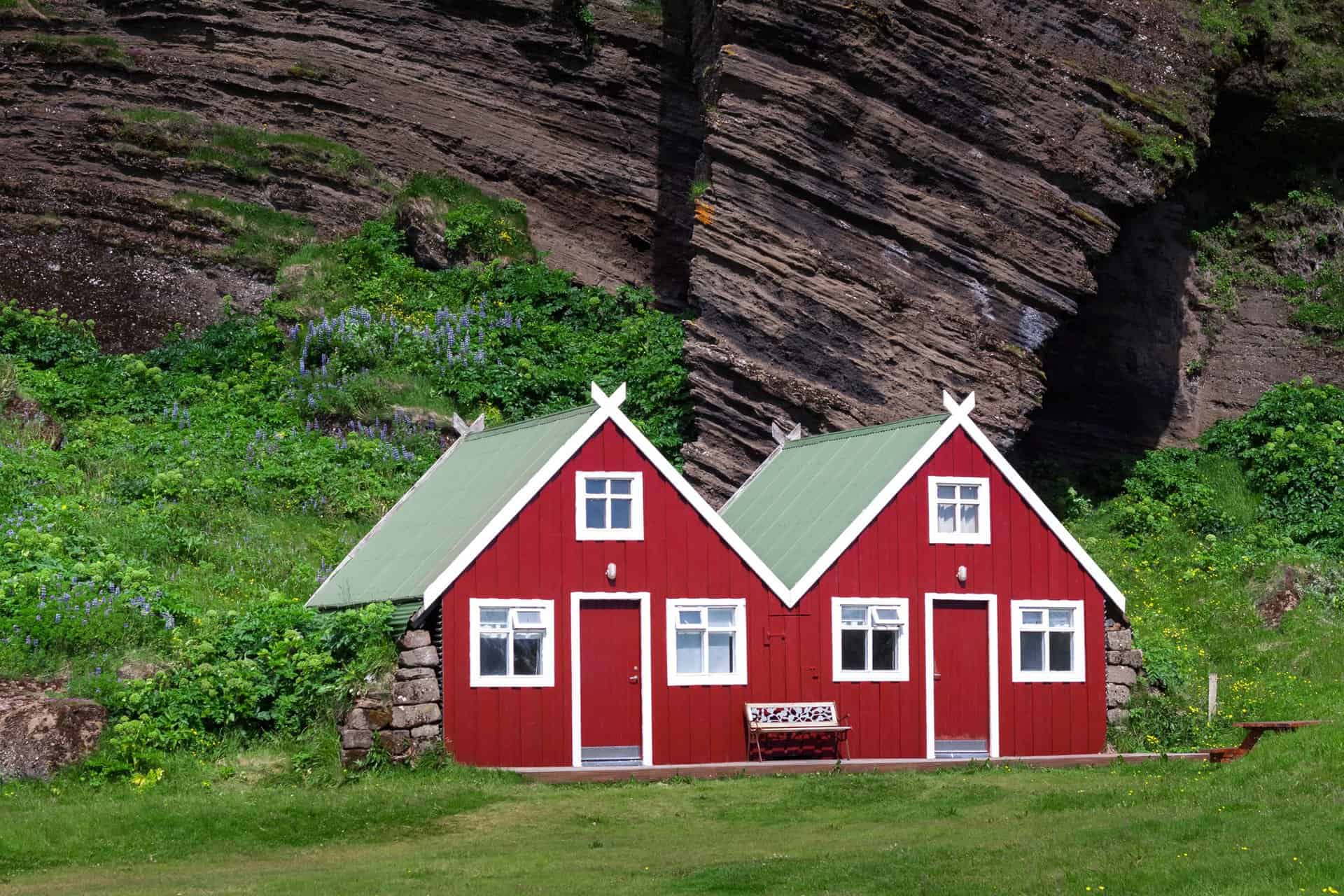 male huset utvendig
