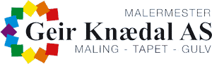 Malermester Geir Knædal logo